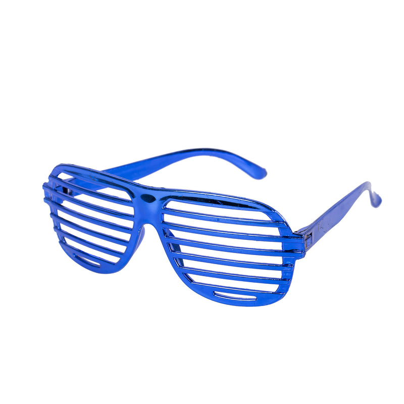 Pack of Metallic Shutter Shade Novelty Glasses