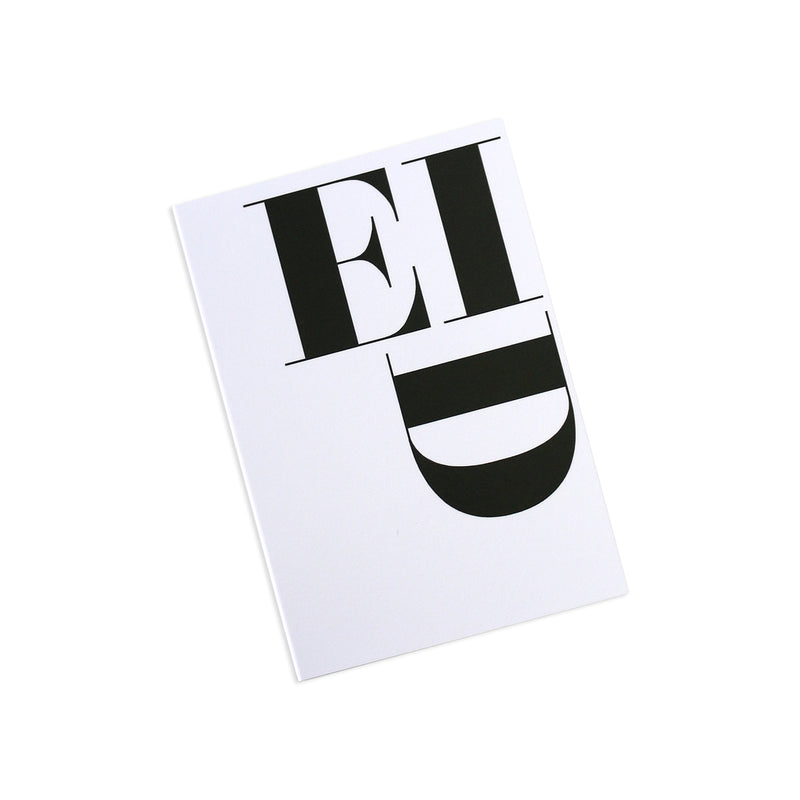 Pack of 8 Mini Black & White Contemporary Eid Cards