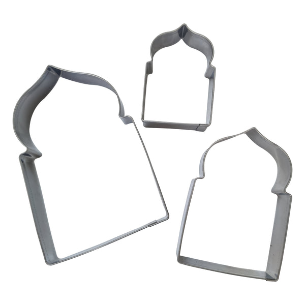 Set of 3 Mosque Cookie / Pastry Cutters (3 Sizes)