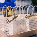 Pack of 10 Gold Glitter Ramadan Cocktail Sticks