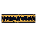 Eid Mubarak Gold & Black Fabric Table Runner