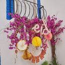 Pink Calligraphy 'Eid Mubarak' Foil Letter Balloons