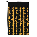 Large Eid Mubarak Black & Gold Felt Eid Gift Sack