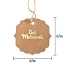 Pack of 10 Gift Tags With Natural Hessian String (Choose Design)