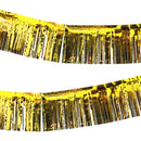 Metallic Gold Foil Self-Adhesive Hanging Garland Decoration - 3 meters