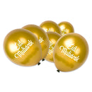 Black & Gold 'Eid Mubarak' Bunting, Fans & Balloons Set (Set 22-7)