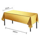 Gold Foil Ramadan/Eid Iftar Tablecloth