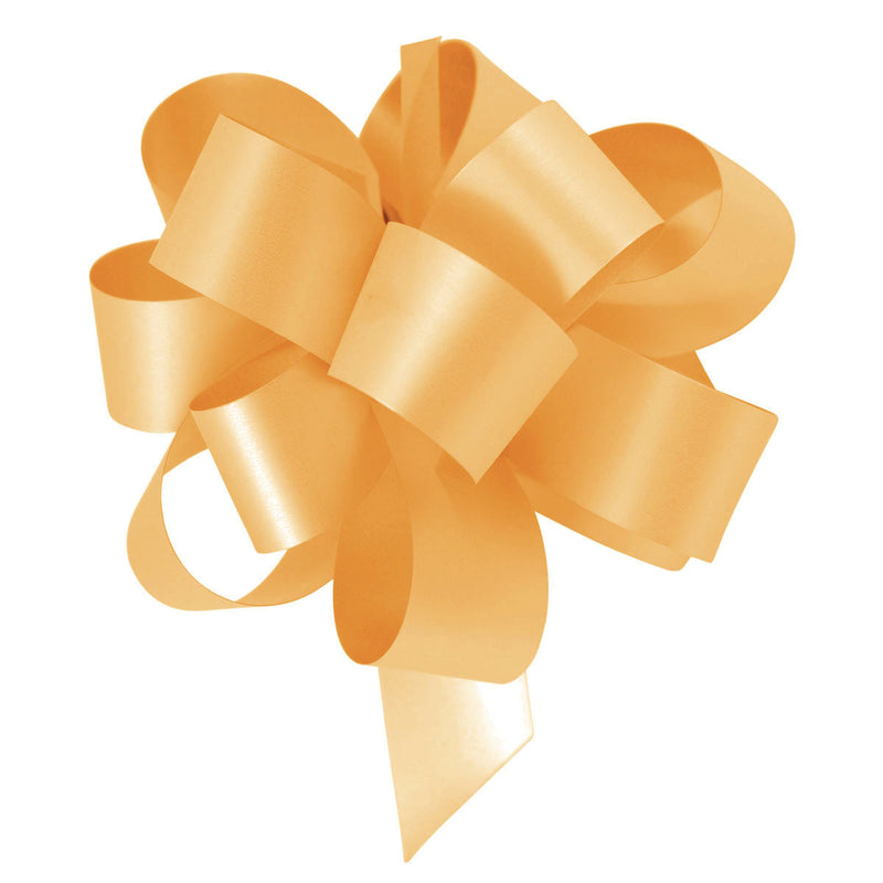 Gold Eid Gift Wrapping Pull Bow Ribbons (10 Pack)