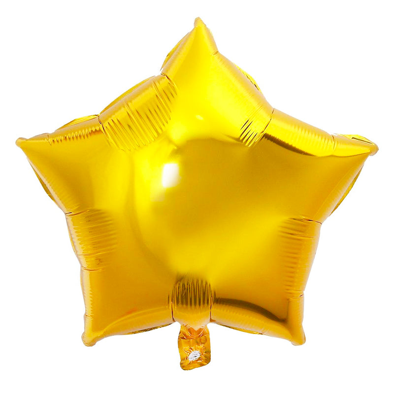 Pack of 2 Gold Star Eid & Ramadan Foil Balloon (45cm)