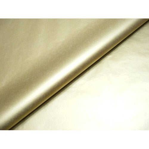 Metallic Gold Tissue Wrapping Paper - 75 x 50cm (10 Pack)
