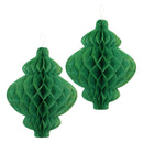 Green Honeycomb Paper Lantern Hanging Decorations