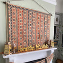 Palestine Embroidery Inspired Hanging Burlap Backdrop (142cm x 98.5cm)