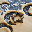 2pc (10cm) Crescent Moon & Star Cookie / Pastry Cutters