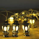 2.5m / 20 LED Gold Lanterns Eid / Ramadan Battery Powered Fairy Lights (EIDL02)