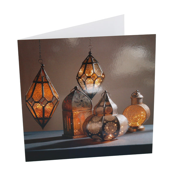 Pack of 8 Lanterns Eid & Ramadan Cards