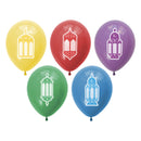 Multicolour Lantern Eid Balloons Balloons (10 Pack)