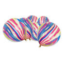 Multicolour Marble Effect Ramadan & Eid Balloons (10 Pack)