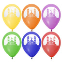 Multicolour Lantern Eid Mubarak Bunting & 10 Multicolour Mosque Balloons Set