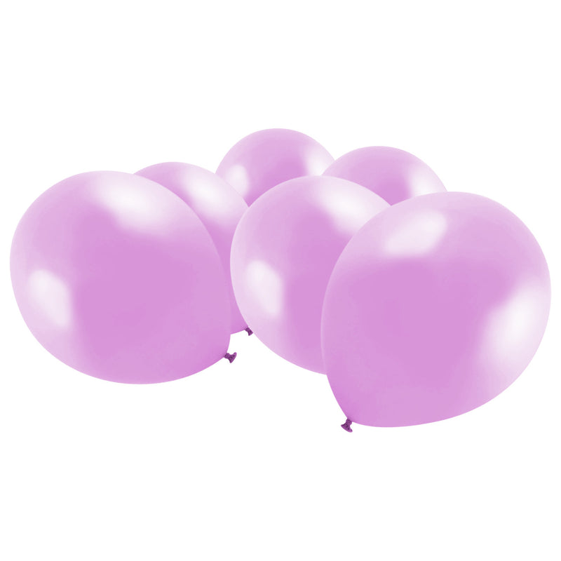 Metallic Light Pink Latex Eid Party Balloons (20 Pack)