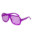 Pack of 6 Metallic Shutter Shade Novelty Glasses