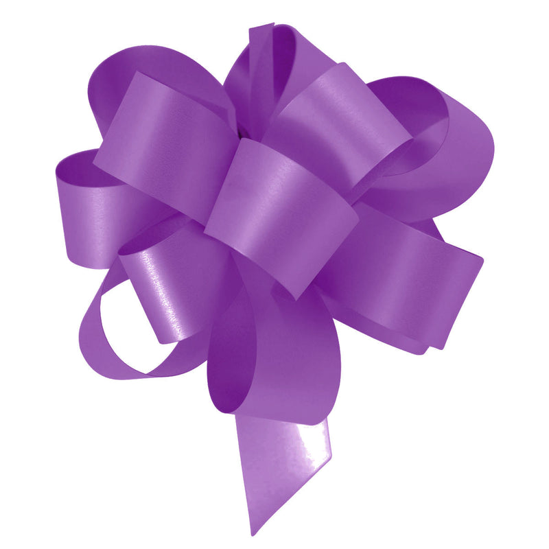 Cadbury's Purple Eid Gift Wrapping Pull Bow Ribbons (10 Pack)