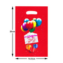 Pack of 10 Red Gift & Balloon Eid & Ramadan Party Bags