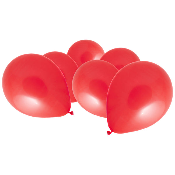 Metallic Red Latex Eid Party Balloons (20 Pack)