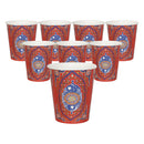 Red Ornate Floral Eid Party Paper Cups (10 Pack)