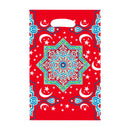 Pack of 10 Red Star Pattern Eid & Ramadan Party Bags