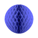 Blue Paper Hanging Honeycomb Sphere Balls Eid Party Decoration