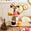 3-Tier South Asia Paisley Pattern Cardboard Cake Stand