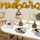 Gold Calligraphy 'Eid Mubarak' Foil Letter Balloons