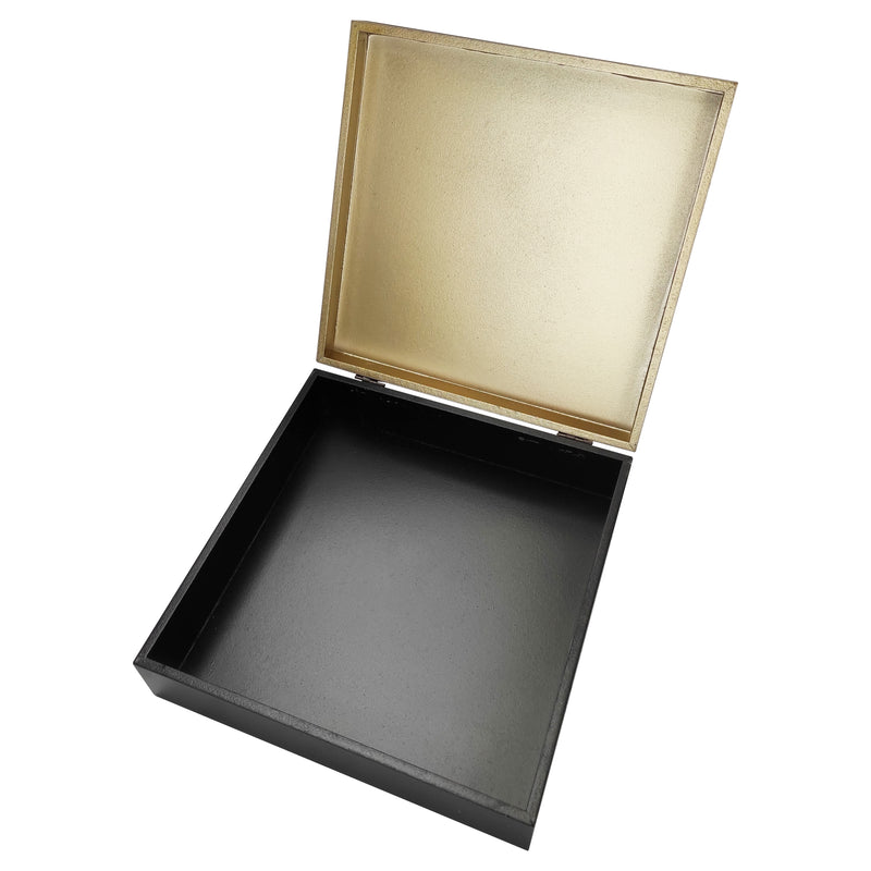 Set of 2 Wooden 8-Point Star Square Eid & Ramadan Storage Boxes (Design Sent at Random)