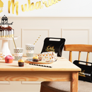 Black & Gold 'Eid Mubarak' Money Gift Pouches Favour Boxes 6 Pack