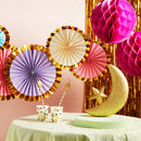 Metallic Gold Foil Tinsel Curtain Backdrop Decoration