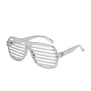 Pack of 6 Metallic Shutter Shade Novelty Glasses
