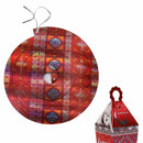 Pack of 4 Spiral Lantern Eid Favour Boxes Hanging Mobile Decorations
