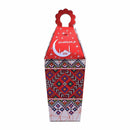 Pack of 4 Spiral Lantern Eid Favour Boxes Hanging Mobile Decorations