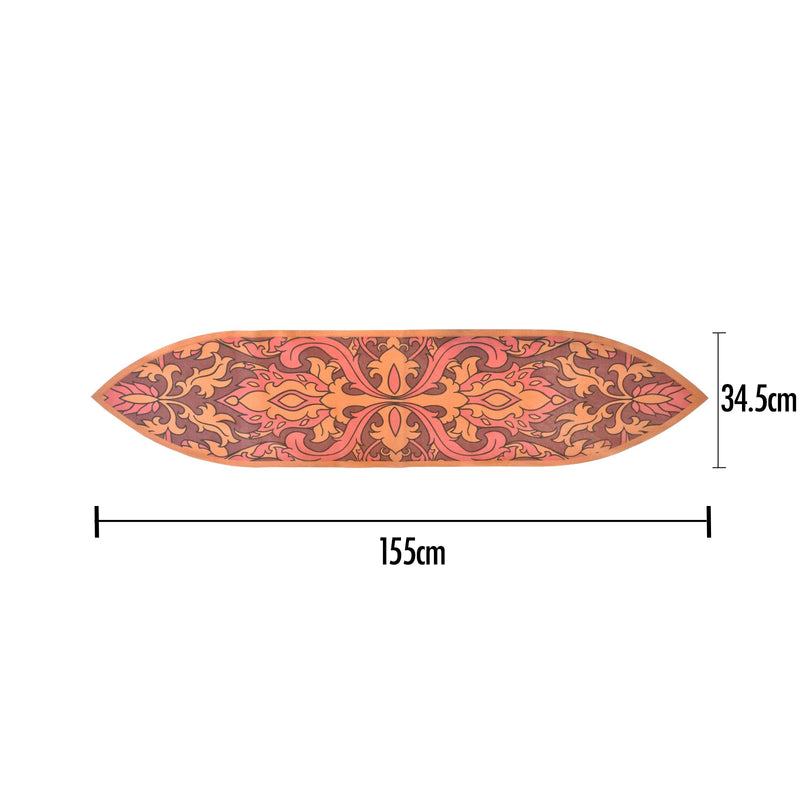 Multicolour Persian Style Pattern Hessian Table Runner