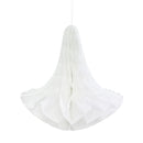 White Paper Hanging Honeycomb Chandelier Lanterns Eid Party Decoration