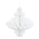 White Paper Hanging Honeycomb Lanterns Eid Party Decoration