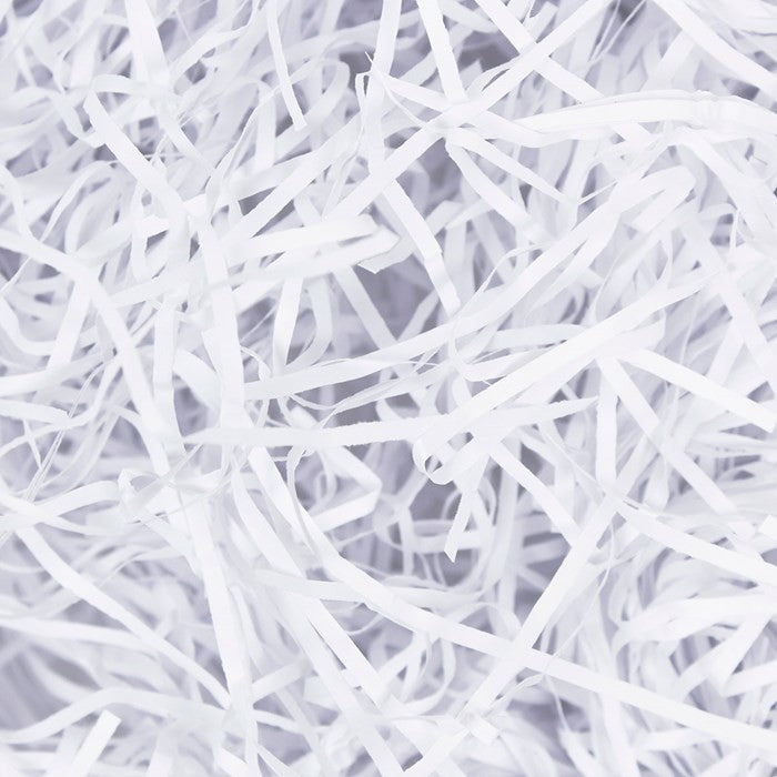 White Shredded Eid Gift Wrap Tissue Paper (60g)