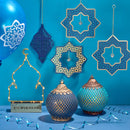 Eid Mubarak Mosque Silhouette LED Light Decoration