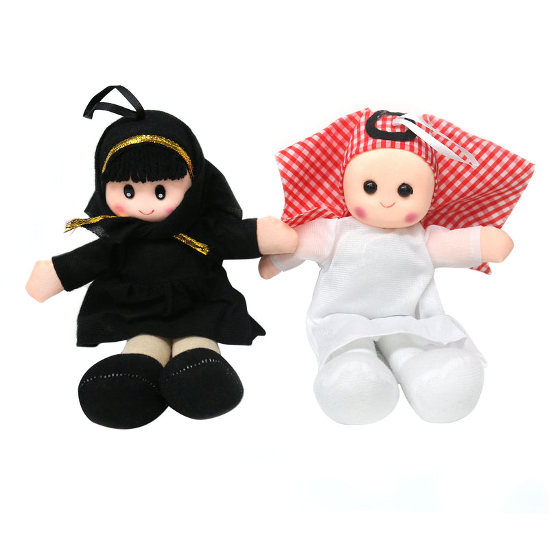 Little Muslim & Muslimah Plush Soft Dolls