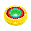 Pack of 6 Assorted Size Round Eid Baking Cookie Cutters