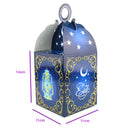 Eid Mubarak/Ramadan Gift & Treat Celebration Boxes - Moon & Star Blue 12