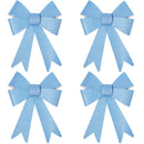 Pack of 4 Medium Glitter Eid Gift Bows (Various Colours)