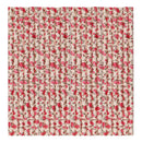 Red Flower Pastel Paper Party Straws