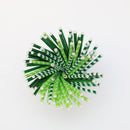 Green Paper Party Straws