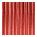 Red Metallic Paper Party Straws